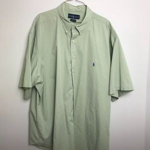 Ralph Lauren short sleeve shirt. Size 3X